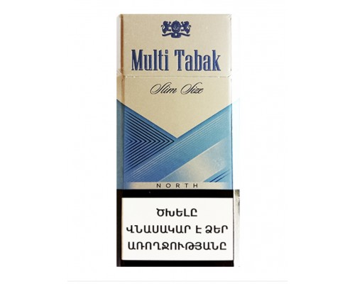  Сигареты Multi Tabak Slim North (Мульти Табак Северный Слим) оптом